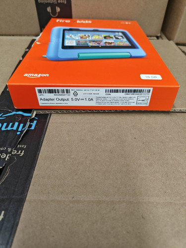 Amazon Fire 7 Kids 16GB 7” Tablet 12th Gen 2022 Release, Blue, Brand New Sealed - Picture 3 of 3