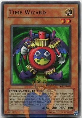 Time Wizard MRD-E065 Ultra Rare Unlimited Near Mint Yugioh