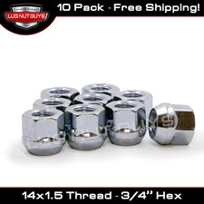 10 Lug Nuts Charger Magnum 300 Challenger Open Acorn