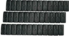 K & L Supply Motorcycle Steel Stick On Wheel Weights Black 5g 36pk 32-2403