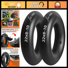 Replacement 22x8-10 22x9-10 Inner Tubes for ATV, Lawn Mower, Golf Cart - 2-Pac