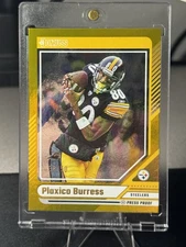 2024 Panini Donruss Plaxico Burress #88 Gold Press Proof /50