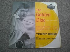 TERRY DENE The Golden Disc EP  1957  TRI CENTRE DECCA   superb EX
