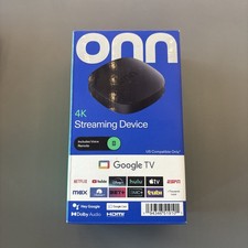 Onn 4K TV Box F With Premium Service New