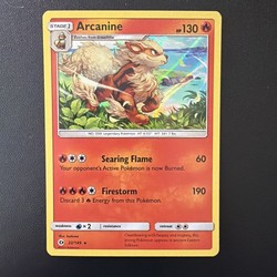 Arcanine 22/214 Unbroken Bonds Holo Rare