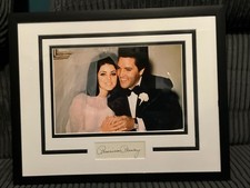 Priscilla Presley Autographed Signed 11x14 Framed Photo Elvis Presley Wife ACOA