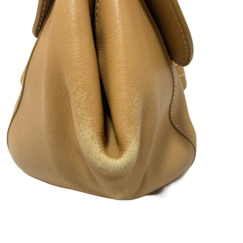 Autore TOD'S - Borsa a mano in pelle beige - Foto 9 di 11