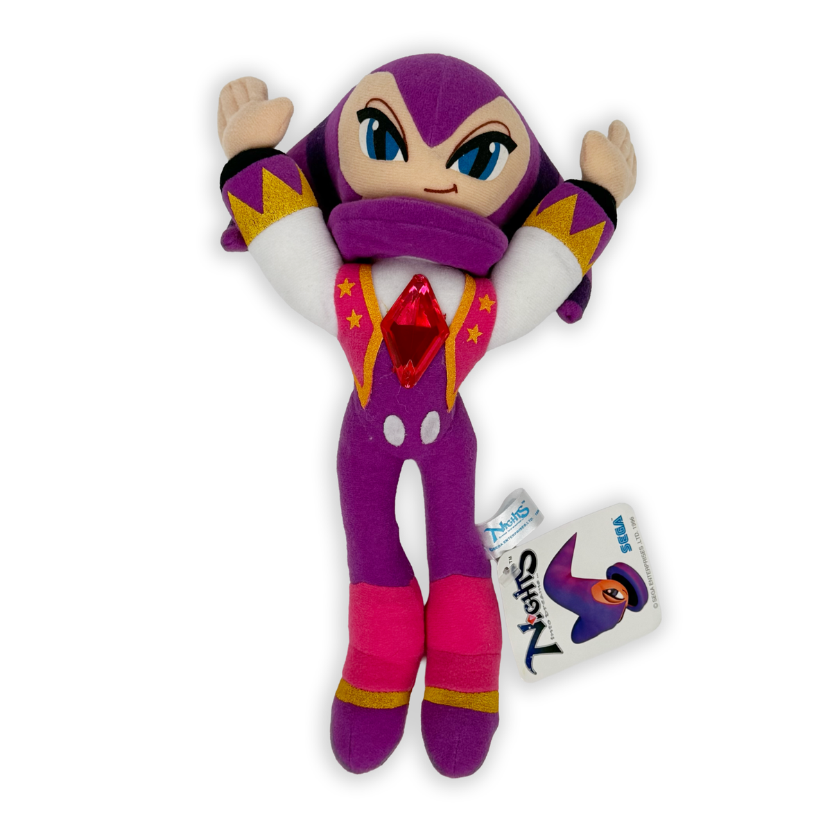 NiGHTS into Dreams Plush Doll Sega 1996 1997 Sega Saturn Japan