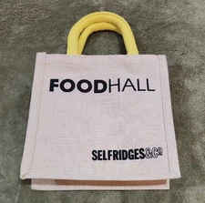 NWOT FOODHALL Selfridges & Co Canvas Tote