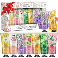 7 Pack Hand Cream Gift Set Women, Mini Lotion Stocking Stuffers Christmas Bulk 