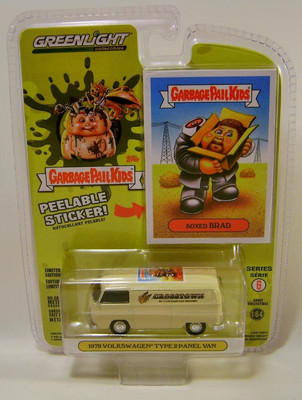 1979 '79 VW TYPE 2 PANEL VAN GARBAGE PAIL KIDS W/ STICKER R6 GREENLIGHT 2024