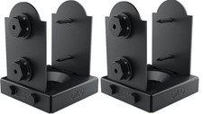 OZCO 54207 Laredo Sunset Lite 4x4 Post Base, 2 pack