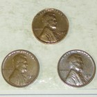 Lot #341 3 Beautiful Lincoln Wheats 1941-P 1941-D 1941-S Fine See Pictures — photo 3