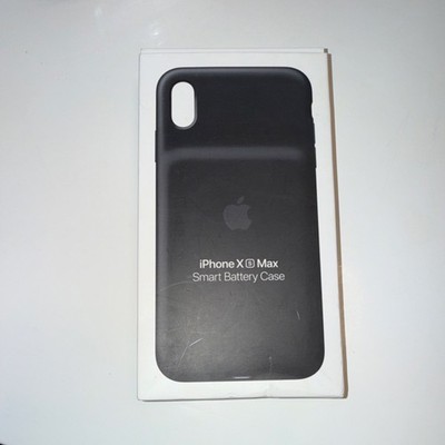 Apple iPhone XS Max Matte Black Smart Battery Case MRXQ2LL/A Battery Pack Cover
