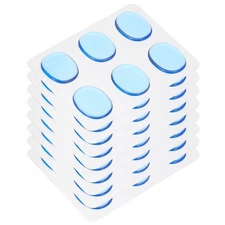 Drum Dampeners Drum Gel Silicone Blue for Gel Drums Tone Control 48 Pcs