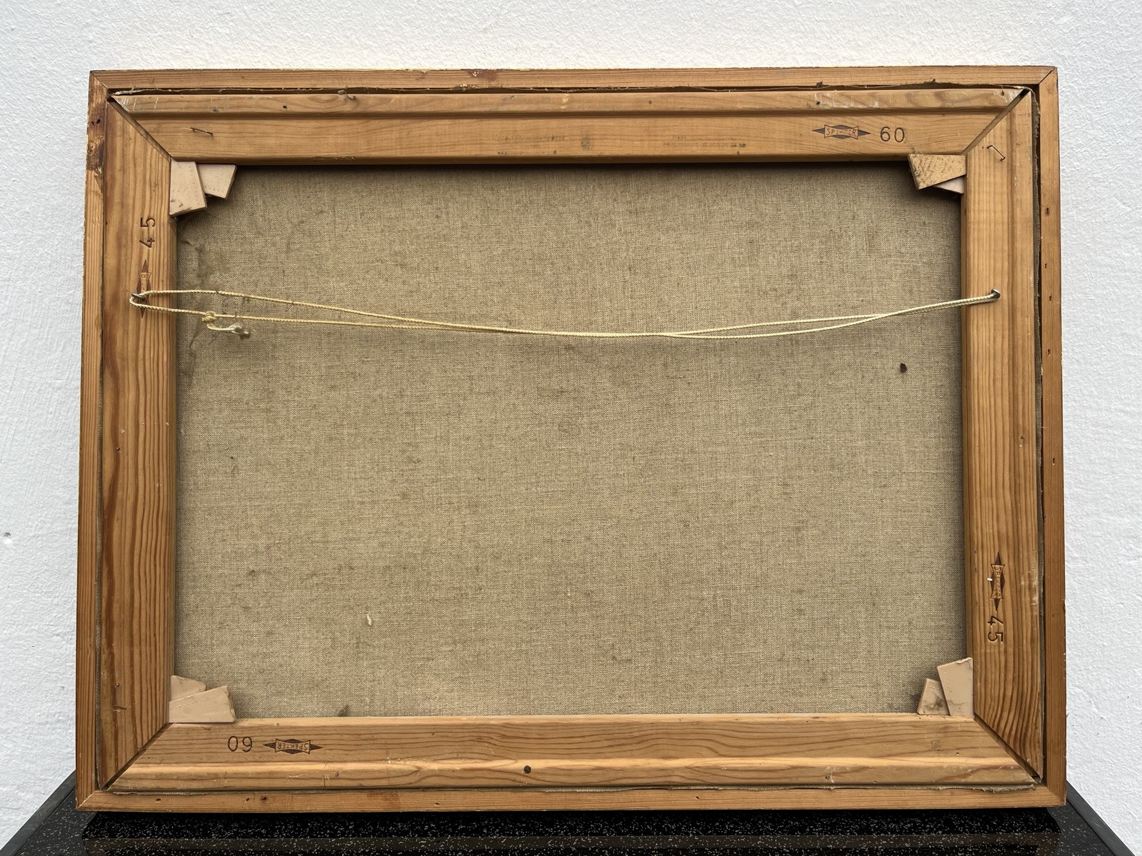 Impressionist Summer Landscape Fields Lake Trees Sky Oil Painting Denmark 