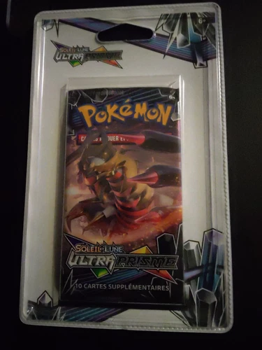 2 Booster Pokemon Soleil et Lune Ultra Prisme  Neuf Sous Blister FR