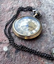 Antique Style Brass Pocket watch Victoria 1875 vintage Beautiful Pocket Watch