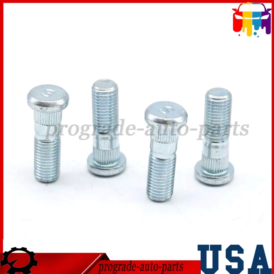 4x Fit For 1990-25 Honda Accord Civic Insight 90113-SM1-005 Wheel Stud M12 x1.50 - Изображение 4 из 4