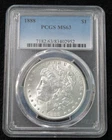 1888 Morgan Silver Dollar * PCGS Graded MS63 * Nice Eye Appeal