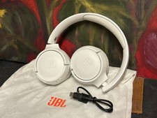 JBL TUNE 510BT WIRELESS ON EAR HEADPHONES WHITE NO BOX