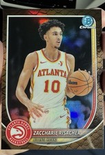 Zaccharie Risacher 2025-26 Bowman Chrome Reptilian Refractor Hawks #BCV-84