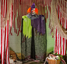 WAIT 4 IT HALLOWEEN 2026 ANIMATED HANGING clown LIGHTED  SOUND PRESALE