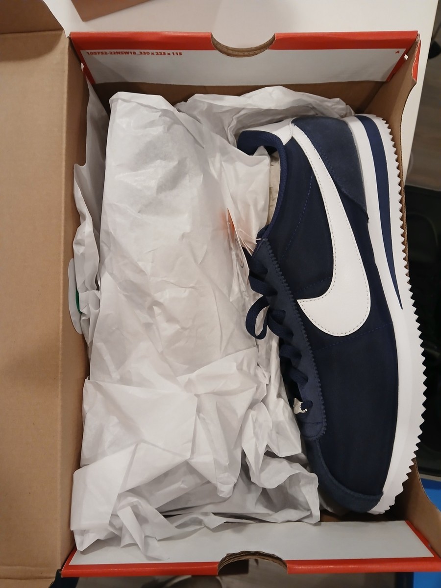 Nike Cortez TXT Midnight Navy/White HF0263-400 Men's Nylon Sneaker