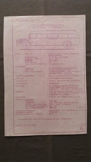 036 Technische Beschreibung STEYR Omnibus Typ 380A Post 1948/49