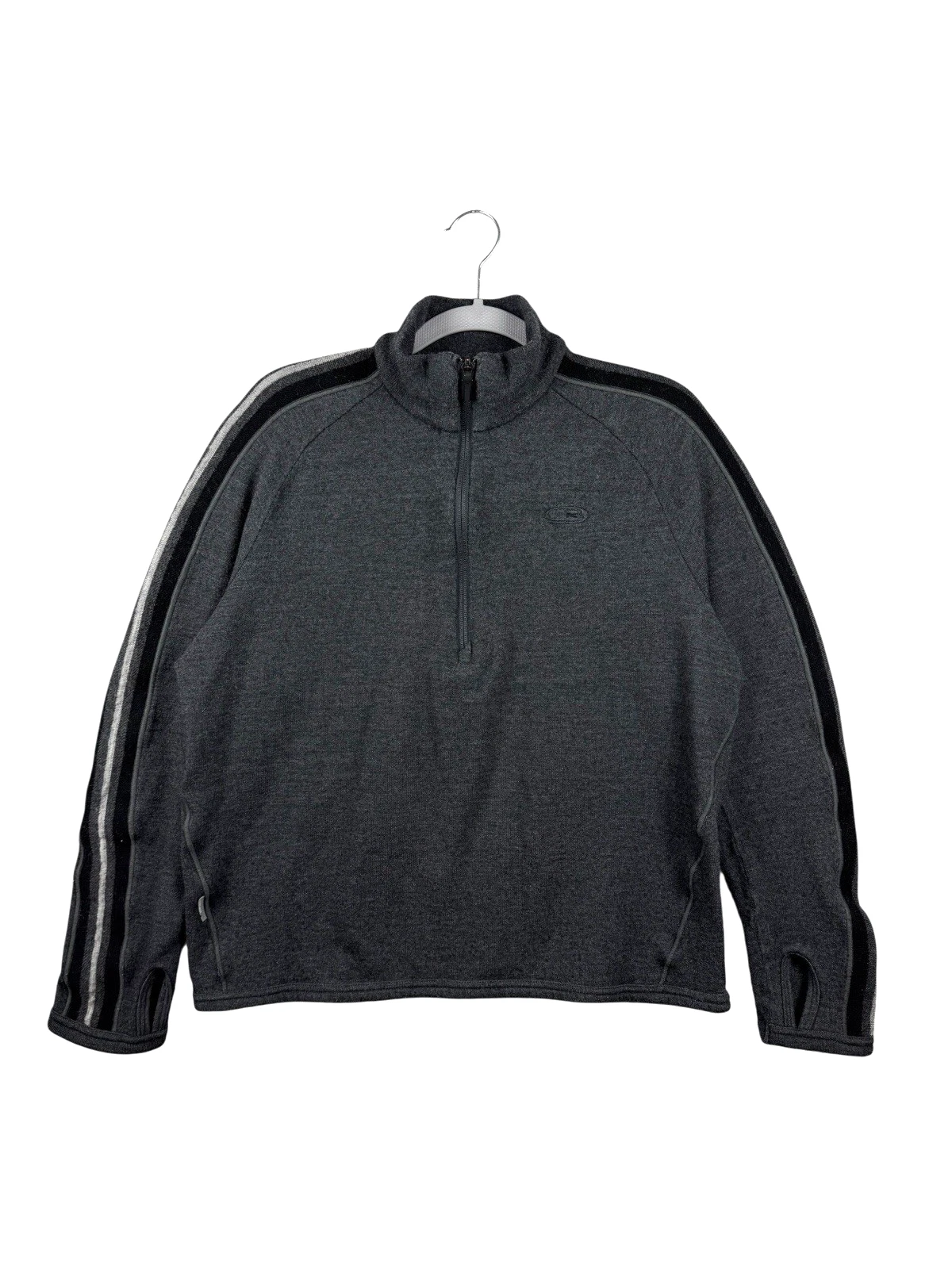 Icebreaker Merino 1/2 Zip Pullover Men's Sz S Gray Wool Base Layer Sweater
Opens in a new window or