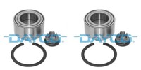 Dayco 2X Radnabe Radlagersatz Hinterachse FüR Dacia Duster Renault HM HM