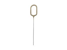 1 Wunderkerze 15cm Zahl 0 Zahlenform als Geburtstagsdeko Jubiläum Feuerwerk Gold