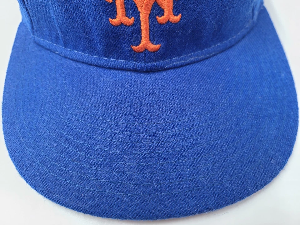 Vintage New York Mets New Era 59Fifty Pro Model Fitted 7 1/8 Hat Cap Wool MLB - Image 3 of 4