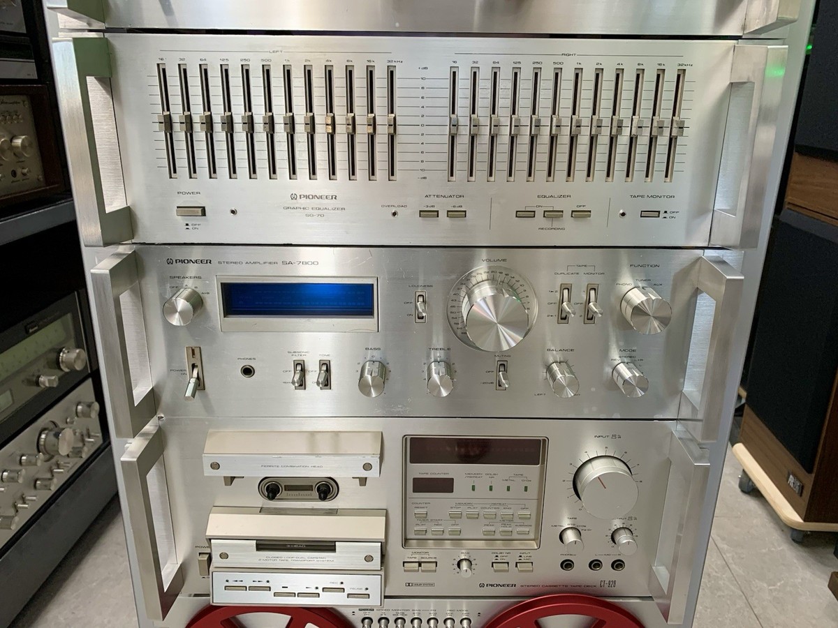 PIONEER Hi End System Rack JA-R2S SR 303 TX 7800 SG 9800 SA 7800