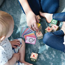 2pcs Time Time Cards Flash Card Game d'enseignement du jeu d'enseignement