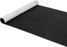 Self-Adhesive Black Microfiber Suede Look Fabric 39.37x78.74in for Car Interiors