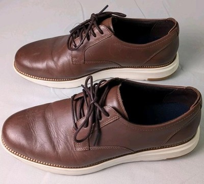 Cole Haan Grand Atlantic Oxford in Chestnut Ivory Casual Shoes Men's Size 11.5
