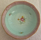 VINTAGE CALYX WARE ADAMS LOWESTOFT ENGLAND HAND PAINTED SOUP CEREAL BOWL — photo 1