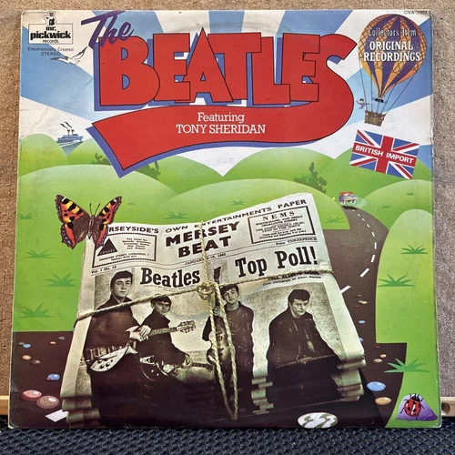 The Beatles Featuring Tony Sheridan Vinyl 1976 12" / Compile  Reissue U. K. / EX