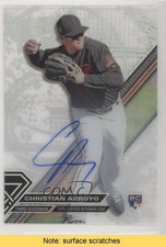 2017 Topps High Tek Auto Christian Arroyo #HT-CA Auto READ 0p3