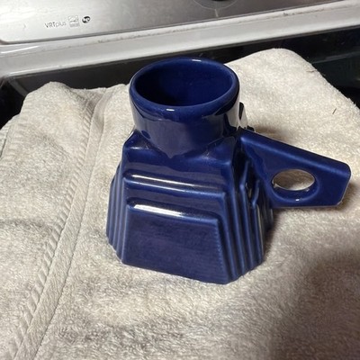 Feltman Langer California COBALT Porcelain ART DECO No Spill Mug NEAR MINT