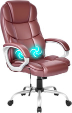 Office Chair Computer High Back Adjustable Ergonomic Desk Chair Executive PU Lea
