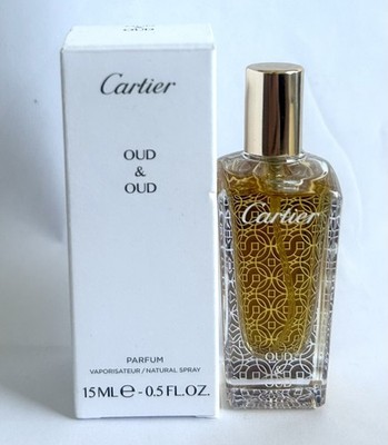 Cartier Oud & Oud 15 ml/.5 oz Spray Pure Parfum Tester