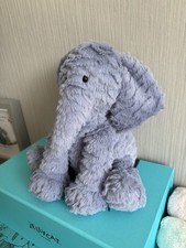 Jellycat Fuddlewuddle Elephant Excellent Displayed Only Condition