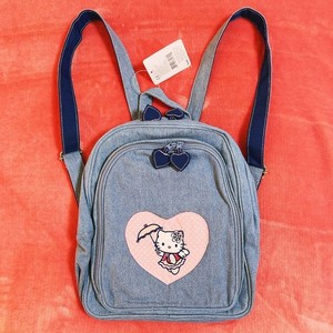 希少レア　ハローキティ　海外限定　リュック　デニム　エンジェル　ベア　2005年 Hello Kitty Denim Backpack | eBay