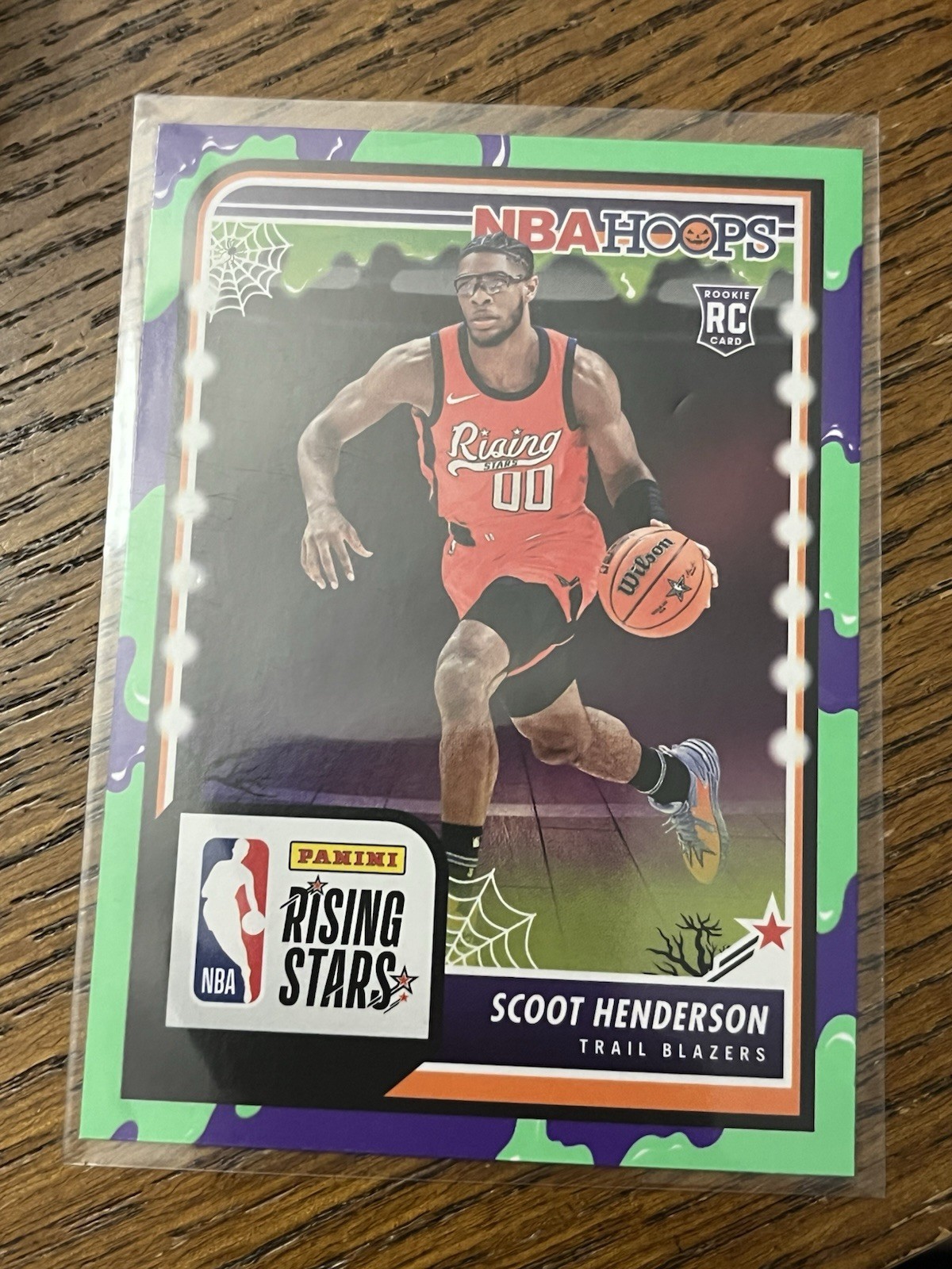 2023-24 Panini Haunted Hoops - Rising Stars Scoot Henderson #280 Slime (RC)