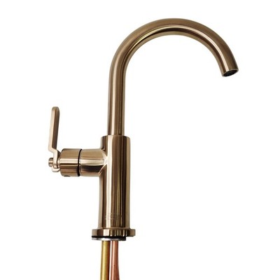 Brizo 61044LF-GL Litze Single Handle Arc Spout Bar Faucet - Luxe Gold