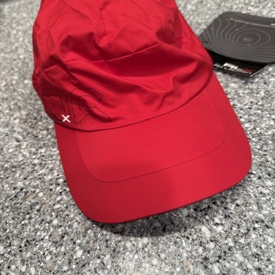 Ralph Lauren RLX Active 5 Panel Mens Red Color Baseball Cap Universal Fit Pertex