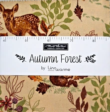 MODA  FABRICS "AUTUMN FOREST BY LINN WARME"CHARM PACK BTCP