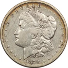1878-CC Morgan Silver Dollar $1, Fine+, Cleaned & Stained